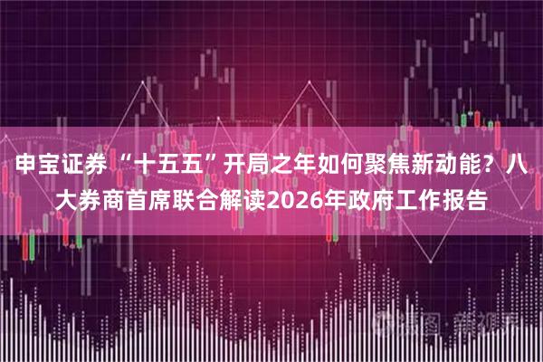 申宝证券 “十五五”开局之年如何聚焦新动能？八大券商首席联合解读2026年政府工作报告